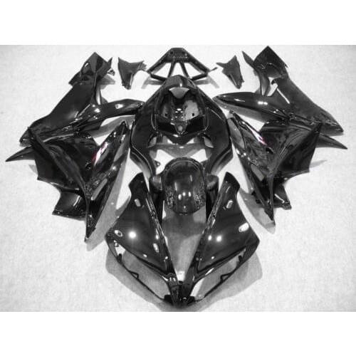 Motorcycle Fairing kit for YAMAHA YZFR1 04 05 06 YZF R1 2004 2005 2006 yzfr1 YZF1000 All gloss black Fairings set+7gifts YN55