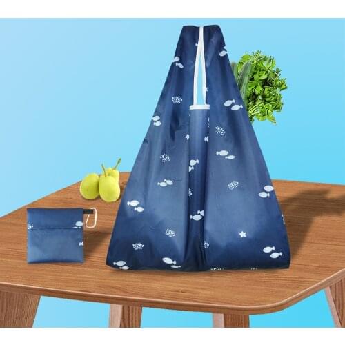 Multi Color Folding Shopping Bag Eco Friendly Ladies Gift Foldable Reusable Tote Bag Portable Travel Shoulder Bag Premium