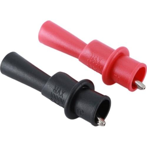 Multimeter Crocodile Clip 10A Electrical DIY Test Leads Connect Line Banana Plug Probe Clip For Multimeter Pen Test