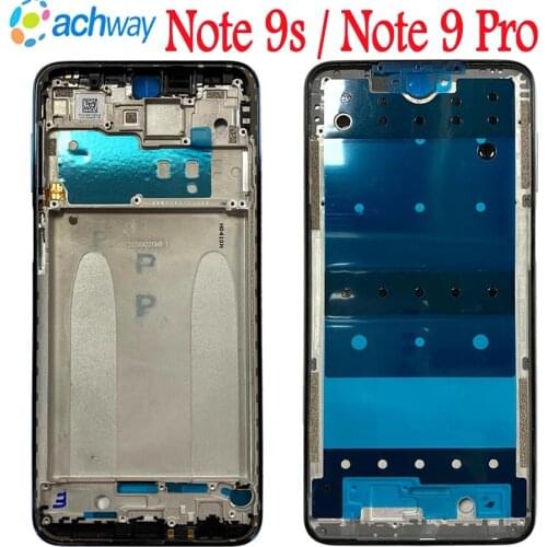 NEW Original For Xiaomi Redmi Note 9 Pro Middle Frame Plate Housing Bezel LCD Frame For Xiaomi Redmi Note 9s Middle Frame
