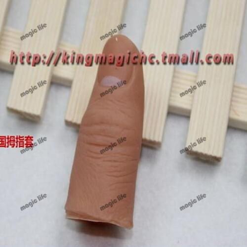 Wholesale High Quality Best thumbstalls thumb tip L M S 3 size magic tricks magic props 10pcs each lot