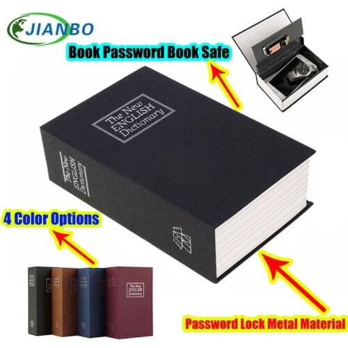 Safe Box Piggy Bank Secret Book For Coin Money Stash Security Hidden Safes Cash Money Storage Jewellery Digital Password Locker
