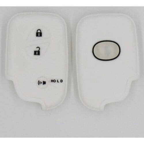 4PC Remote Key Case Silicone Cover For LEXUS CT200h ES350 GS350 GS450h GS460 IS IS250 IS350 Car Key Holder