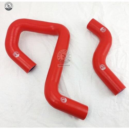 Silicone Radiator Heater Hose For for 1979 to 1983 nissan 280zx 2.8 l28 (2pcs) RED/BLUE/BLACK