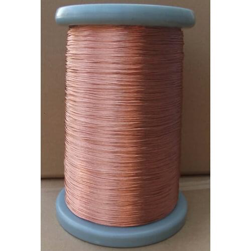 0.1x10 shares Litz wire light beam stranding stranded enamelled copper wire multi-strand copper wire 1000m/lot