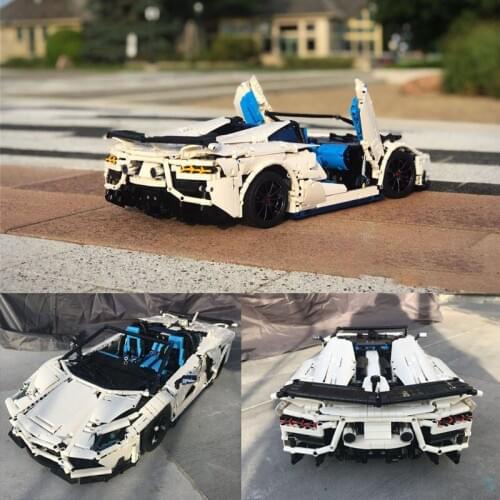 3556pcs MOC Technic Vehicle Series MOC-17698 Technic Model kits Building Blocks Bricks Model DIY Toys Gifts Children brinquedo