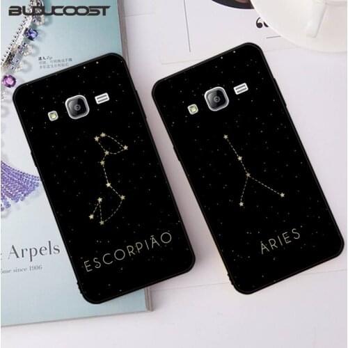 12 constellations zodiac signs Phone Case Cover for Samsung J6 J7 J2 J5 prime J4 J7 J8 2016 2017 2018 DUO core neo M20