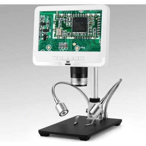 7" Display Digital Microscope 3D Effect UV Filter USB microscope for watch phone repair soldering tool bga smt Jewelry kids gift