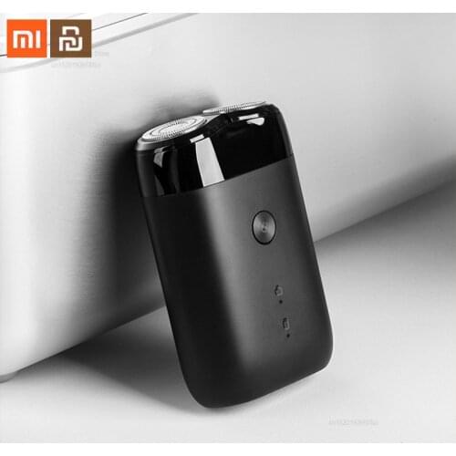 High quality xiaomi mijia youpin electric razor smart double turn cleaning charging mute mens razor smart home