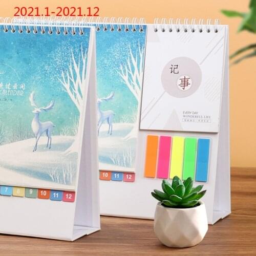Monthly Daily Weekly Planner Spiral Notebook Time Memo Planning Organizer Agenda School Office schedule Stationary