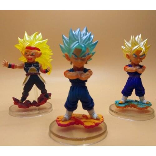 Bandai Genuine Gacha Toy DRAGON BALL Burdock Action Figure Model Toys Ornament Collectible Gacha Figurine Fans Gift