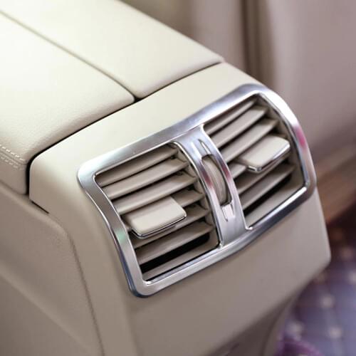 Chrome Air Conditioning Vent Cover Trim For Mercedes Benz E Class W212 2012-2015 Accessory Car-Styling