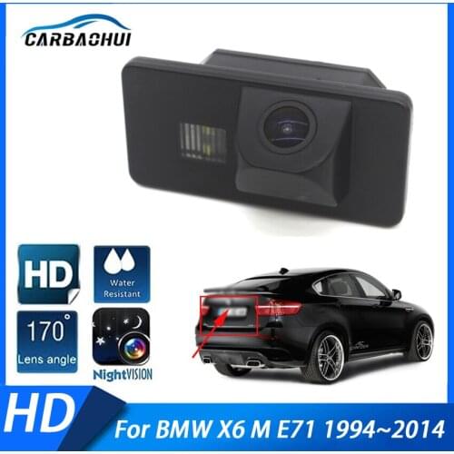 Night Vision HD Car Reverse Waterproof Camera For BMW X6 M E71 1994 ~ 2007 2008 2009 2010 2011 2012 2013 2014 Back up Rear View