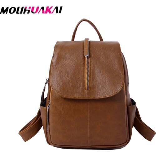 MOLIHUAKAI Women Messenger crossbody bags for women Soft Leather bags women famous brands Ladies Shoulder Bag Bolsa Feminina sac
