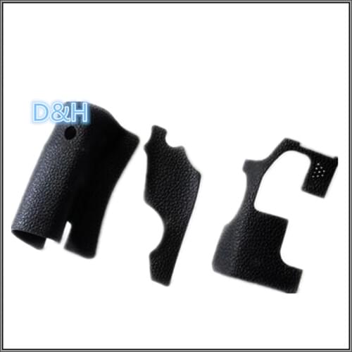 NEW COPY A Set of 3 pcs Body Rubber For Canon 70D Camera Repair Part Unit Double sided adhesive with 3M