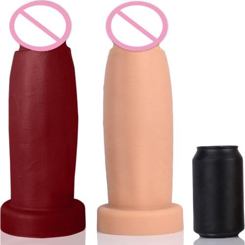 NEW Super Huge Big Dildos Anal Sex Toys For Men Women Realistic Penis Large Butt Plug Vaginal Anus Expansion Prostate Massager