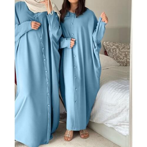 Plus Size Islamic Clothing Muslim Abaya Dress Women Bangladesh Kaftan Dubai Turkey Long Robe Caftan Marocain Djelaba Femme