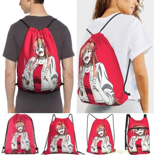 Men Sackpack Strap Bags Monster Musume Women Purpose Drawstring Backpacks Outdoor Travel Backpacks For Gym Training Fitness Bag