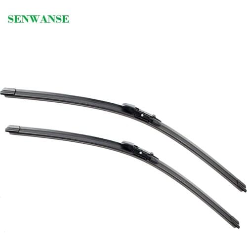 Senwanse Windshield Wiper blades for BMW M6 2006-2012 pair 24"+23" car front window windscreen wiper Auto Accessories