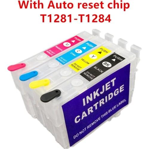 T1281 1281 Refillable Ink Cartridge For Epson S22 SX125 SX130 SX235W SX420W SX440W SX430W SX425W SX435W SX438 SX445W BX305F