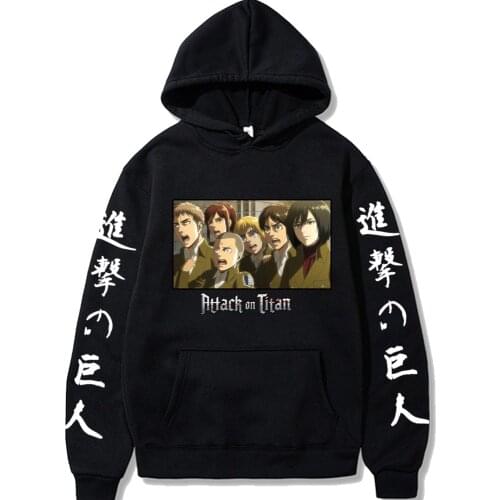 Attack on Titan Printed Men/women Hoodie Long Sleeve Sweatshirt