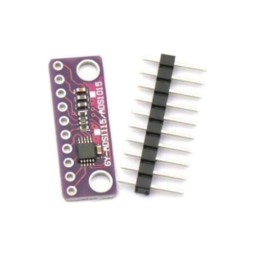 1PCS ADS1015 12 bit precision analog-to-digital converter ADC development board