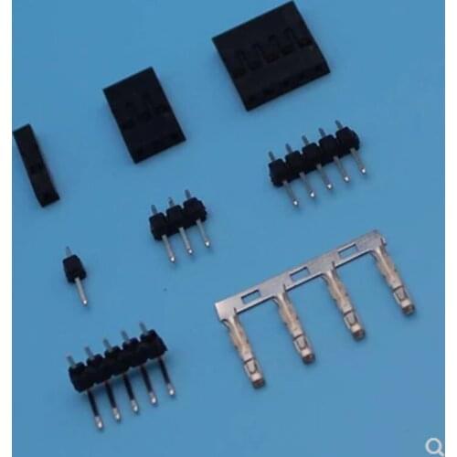 3 set terminals connectors 1pin2Pins3P4P5P6P7P8P9P10P12pins 2.54mm space pitch