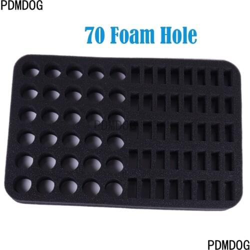 Diamond Painting Accessories Diamond Embroidery Bead Storage Multi-function 60/70/80/132/140 Slot Foam Hole Tools Kits For case