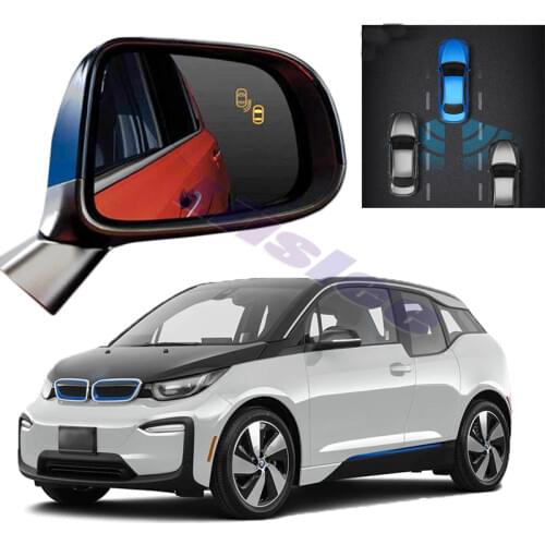 Car BSM BSD BSA Radar Warning System Safety Driving Alert Mirror Detection Sensor For BMW i3 Mega City 2013 2015 2017 2019 2020