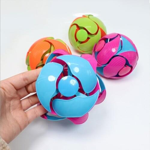 Free Shipping 10cm Magic Ball Color-Flipping Ball Pitch Color Switch Ball Boy Girl Birthday Gift Magic Ball Toy 2020