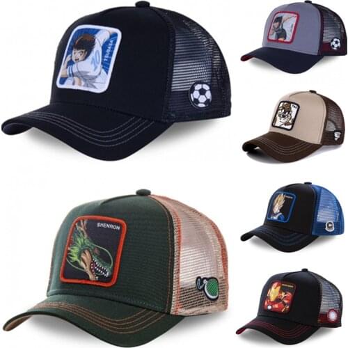 Brand Captain Tsubasa Snapback Cap Cotton Baseball Cap Men Women Hip Hop Dad Mesh Hat Trucker Dropshipping