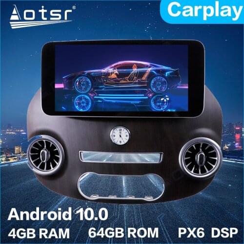 For Mercedes Benz Vito 2016 - 2020 Car Radio Multimedia Player Android 9 4G+64GB 12.3 " HD Customized Screen Auto GPS Navigation