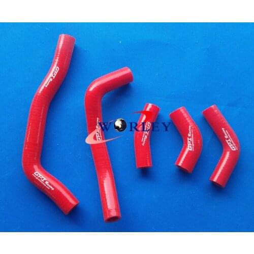 For silicone radiator hose kit HONDA CRF450R CRF 450 R 2006 2007 2008 RED