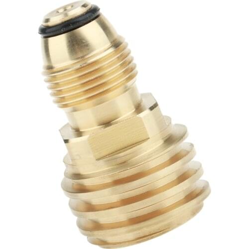 Gas Propane Tank Adapter Converts POL Tank To QCC1 Hose