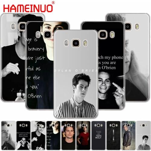 HAMEINUO Teen Wolf Dylan O'Brien cover phone case for Samsung Galaxy J1 J2 J3 J5 J7 MINI ACE 2016 2015 prime