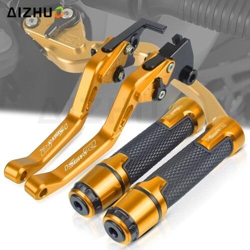K1200 R Motorcycle Short Adjustable Brake Clutch Levers CNC Aluminum FOR BMW K1200R SPORT 2006-2008 2007 Hand Grip End Handlebar