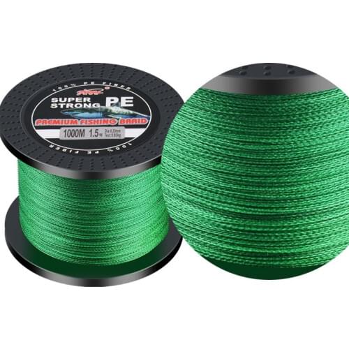 GLS brand 1000 meters multicolor optional 4 braided PE braided wire imported from Japan anti-bite fishing net line fishing line