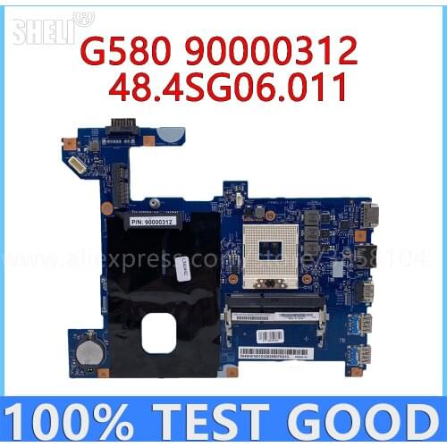 For Lenovo Ideapad G580 Laptop Motherboard 90000312 HM76 DDR3 LG4858 48.4SG06.011