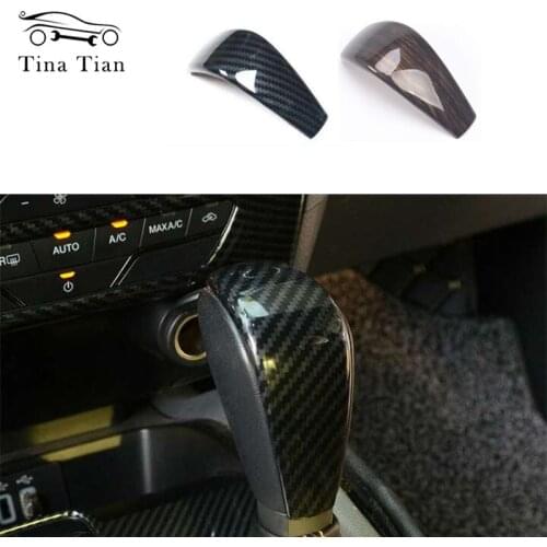 Fit For Ford Ranger Everest Endeavour accessories 2015 2016 2017 2018 2019 ABS Gear Shift Knob Decorator Cover Car Styling