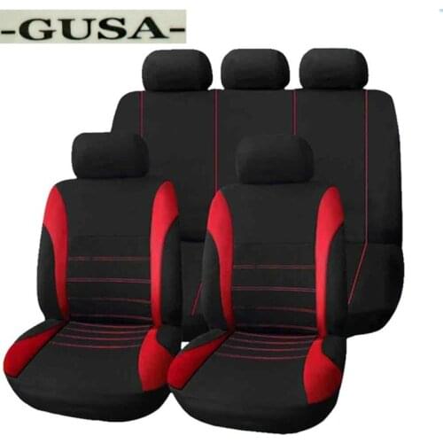 New luxury fabric car seat cover for kia sportage rio 3/4 ceed sorento soul niro k2 k3 k5 stonic venga spectra stinger carens