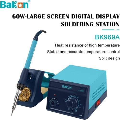 Bakon BK969A Soldering Station Lead Free Intelligent High Efficient Constant Temperature Rework Equipment