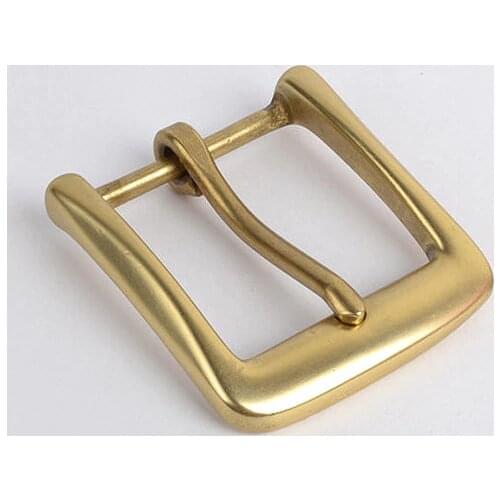 High quality Solid brass pin buckle Fashion Mens Belt Buckles fit 4cm 1.57in Wide Belt Classic Mens Jeans accessories 40mm