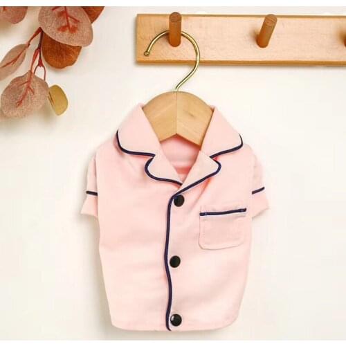 Romantic Dog Pajamas for Small Medium Dogs Cute Chihuahua Pjms Comfortable Woman Dog Bathrobe Pet Home Sleepwear Clothing