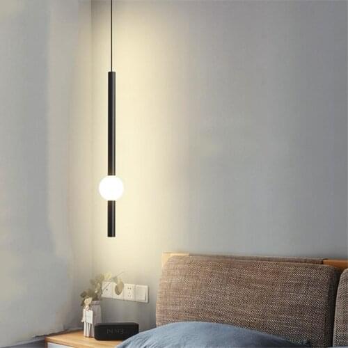 Nordic Modern Simple Iron Glass Hanglamp Restaurant Dining Room Kitchen Hanging Lights Indoor Home Decor Pendant Lights Fixtures