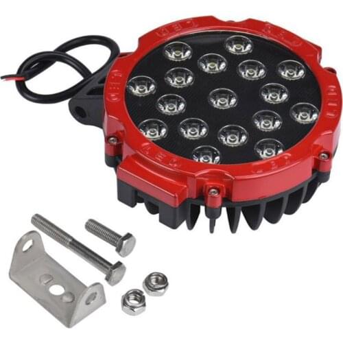 51W LED Work Light Bar LED Roof Light Inspection Lights Car Spotlights For SUV F19A