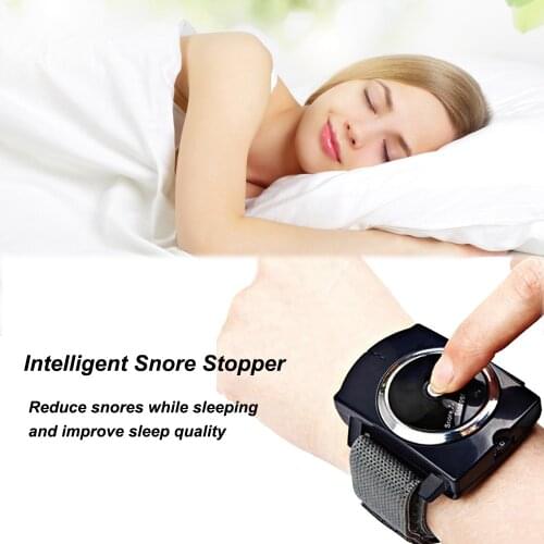 Anti Snoring Device Stop Snoring Intelligent Snore Stopper Wristband Watch Best Solution for sleep Anti Snoring Aid Effectively
