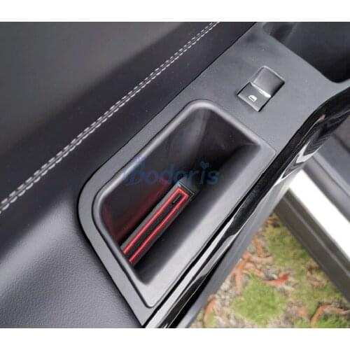 Interior Door Armrest Storage Box Console Tray Container Case For Ford Explorer 2020 2021 Car Organizer Accessories
