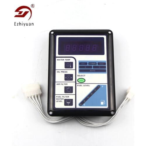 Ezhiyuan High Quality Digital Monitor Control Panel For Denyo Generator Tow Three Plugs