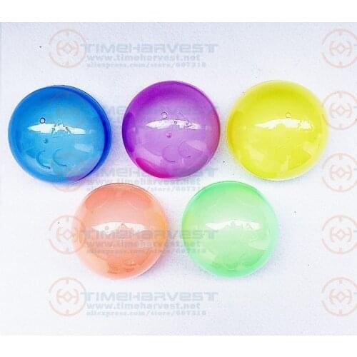 100 pcs / bag The capsules 65mm or 100mm capsules cover multicolor round case empty plastic ball for Toy Vending Vending Machine