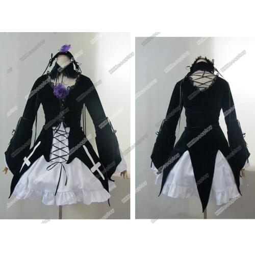 2016 Japanese Anime Rozen Maiden Mercury Lamp Halloween Cosplay Costume